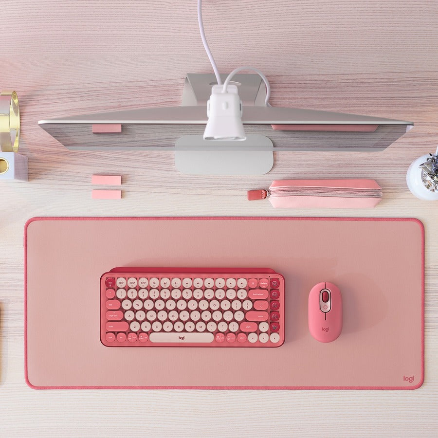 Tapis de bureau Logitech Studio Series (rose foncé)
