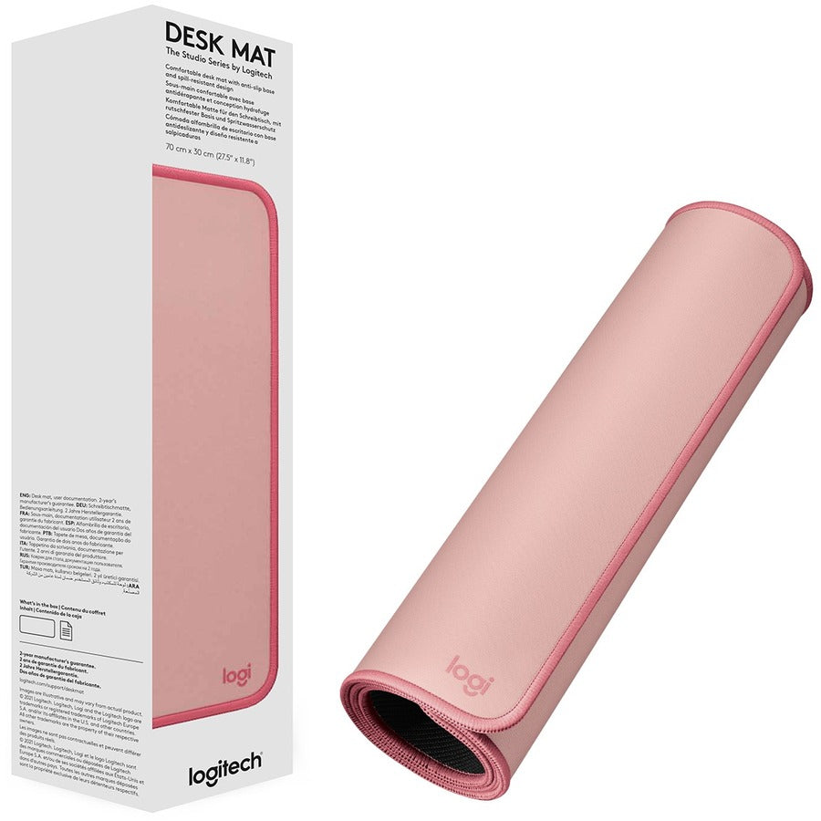 Tapis de bureau Logitech Studio Series (rose foncé)