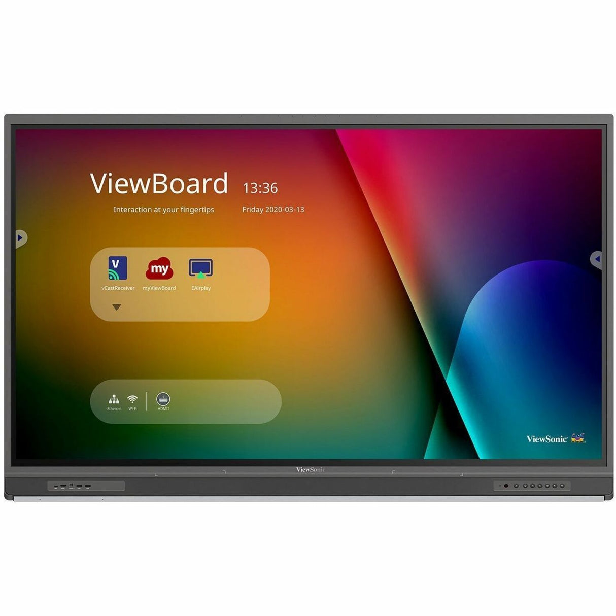Moniteur LCD tactile ViewSonic ViewBoard IFP6552-1C de 66 pouces