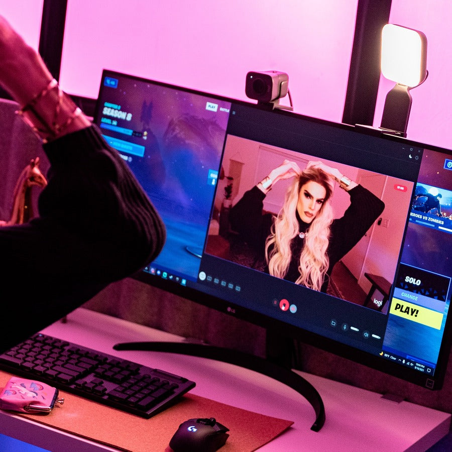 Logitech Litra Glow Premium Streaming Light avec TrueSoft