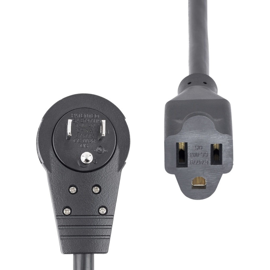 Rallonge d'alimentation StarTech.com de 90 cm, fiche plate rotative, câble NEMA 5-15P vers NEMA 5-15R, 16 AWG, 125 V/15 A