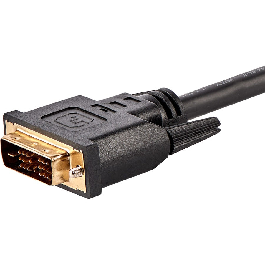 StarTech.com 6ft (1.8m) HDMI to DVI Cable, DVI-D to HDMI Display Cable (1920x1200p), 10 Pack, Black, HDMI to DVI-D Adapter Cord M/M
