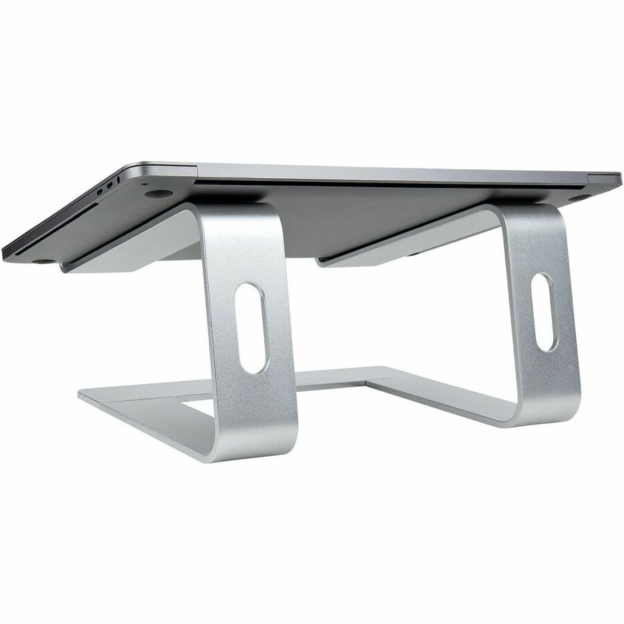Support pour ordinateur portable StarTech.com, charge 5 kg, aluminium, argent, ergonomique, support portable pour ordinateur portable