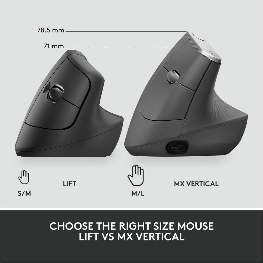 Logitech Lift Ergo Mouse