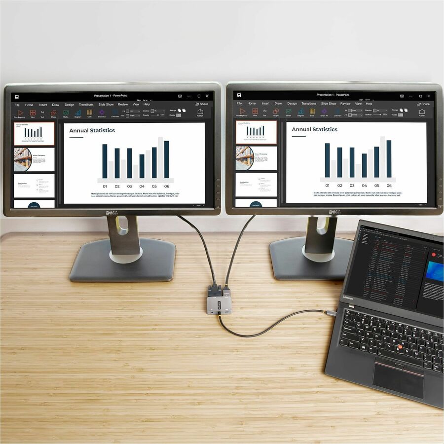 Adaptateur vidéo USB-C StarTech.com, adaptateur multiport USB-C vers HDMI VGA, audio 3,5 mm, 4K 60 Hz HDR, 100 W PD 3.0 PT, adaptateur d'affichage USB-C