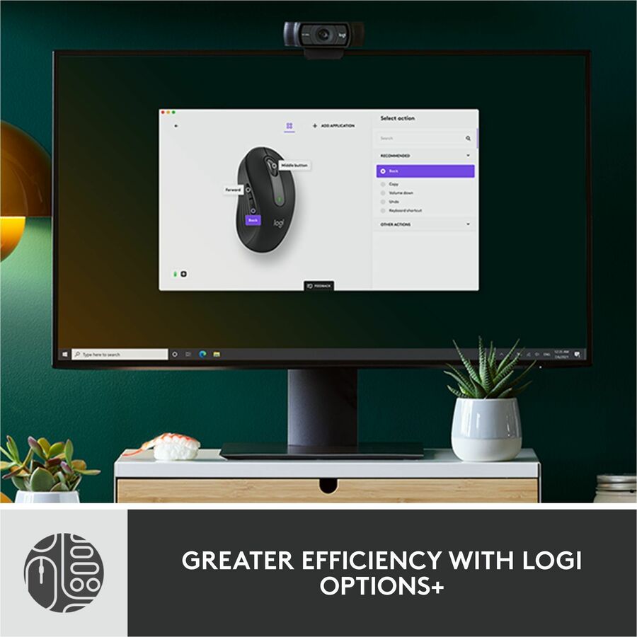 Ensemble souris et clavier sans fil Logitech Signature MK650 pour entreprise