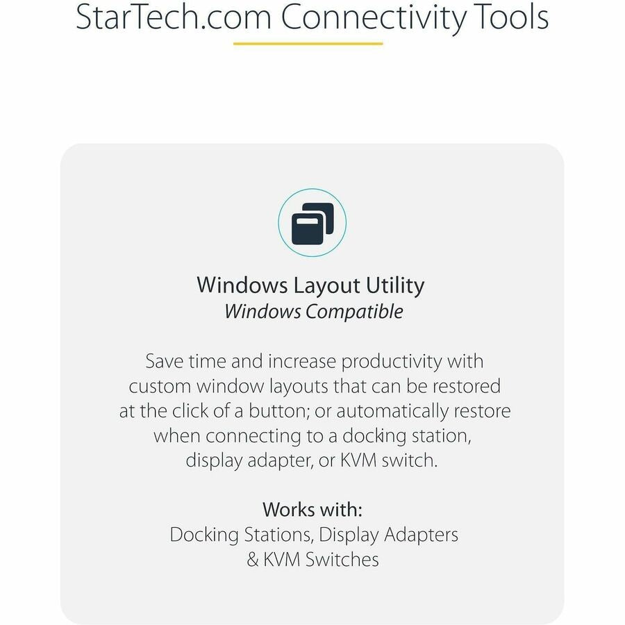 StarTech.com Répartiteur DisplayPort 1.4 double écran, adaptateur multi-écrans DisplayPort vers 2x DP, hub MST double écran 5K 60 Hz, Windows