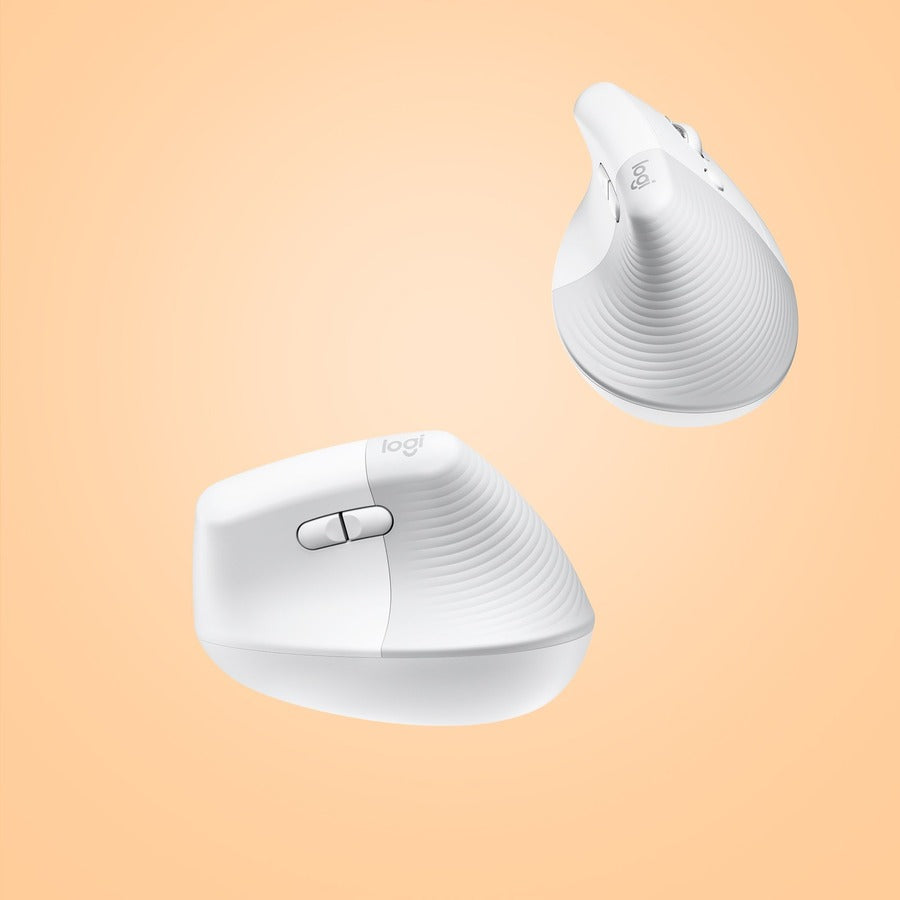 Logitech Lift pour Mac (blanc cassé)