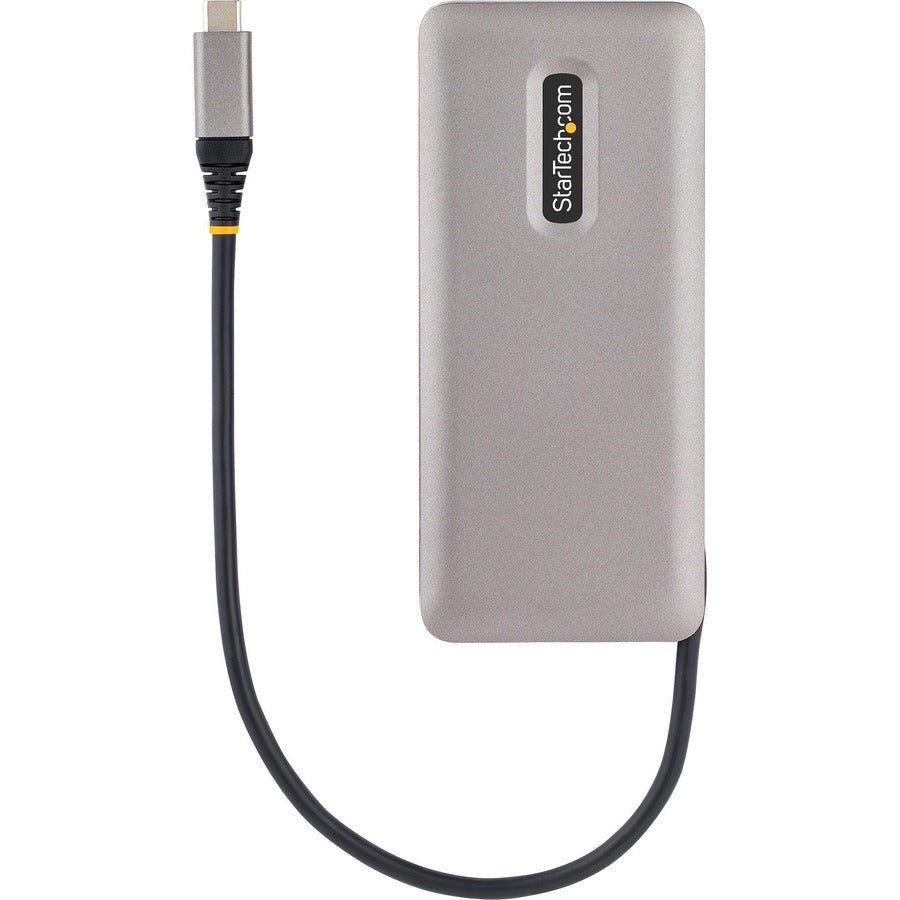 StarTech.com 4-Port USB-C Hub, USB-A | USB-C Ports, USB 3.2 Gen 2, 10Gbps, Bus Powered, 12.6in (32cm) Cable, Portable USB-C to USB-A Expansion Hub
