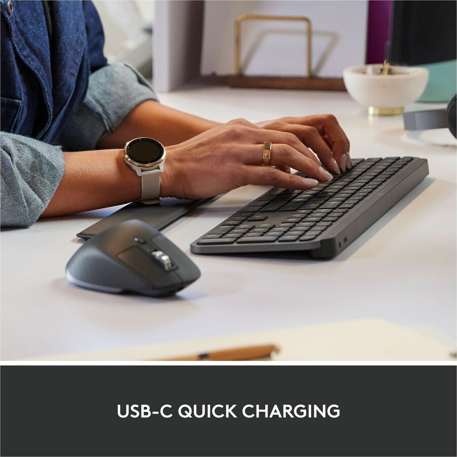 Ensemble clavier et souris Logitech MX Keys pour entreprise