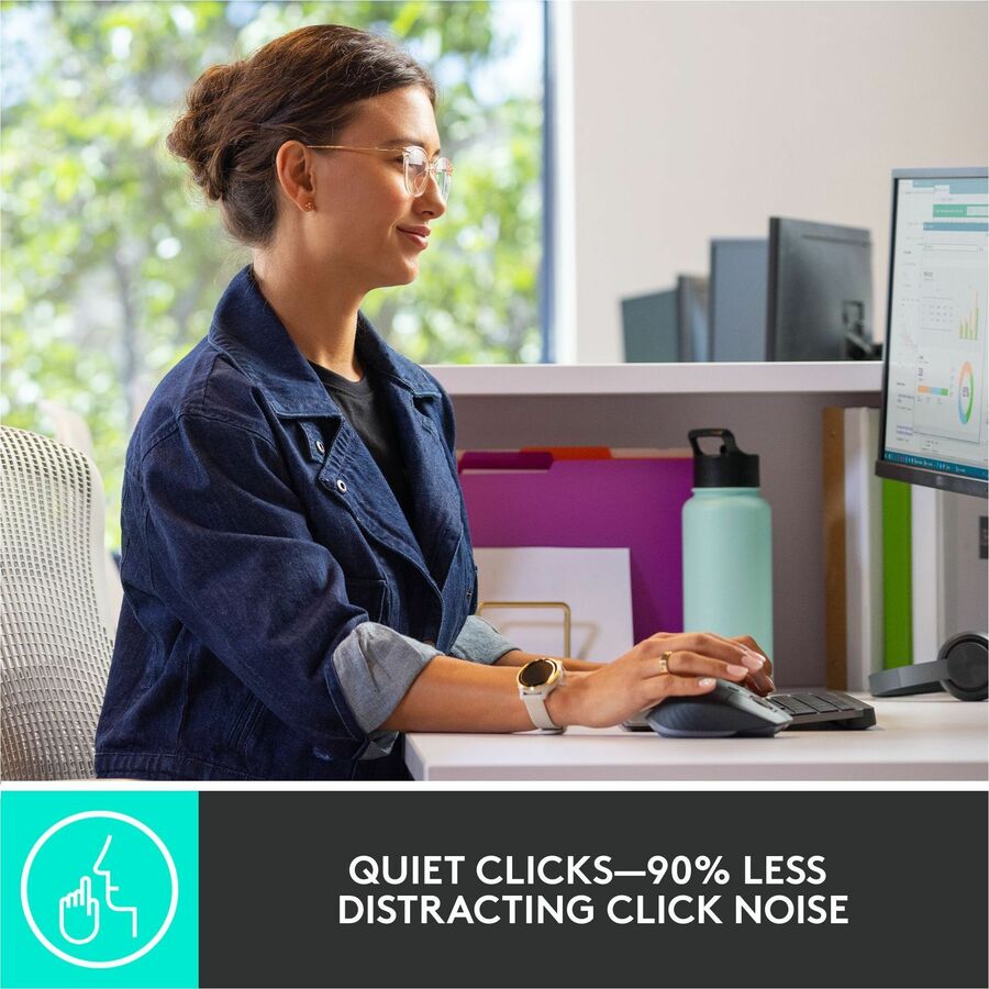 Ensemble clavier et souris Logitech MX Keys pour entreprise