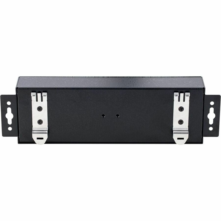 StarTech.com 10-Port Industrial USB 2.0 HUB, Rugged USB Hub w/ESD Level 4 Protection, DIN/Wall/Desk Mountable USB-A Hub, USB Expansion Hub
