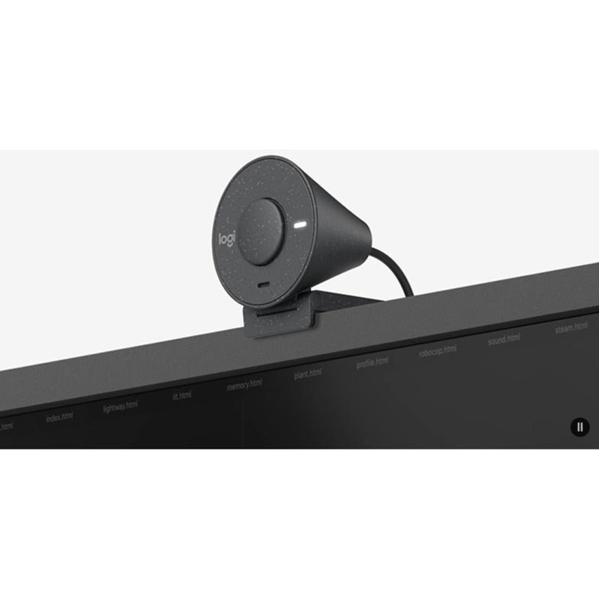 Webcam Logitech BRIO 305 - 2 mégapixels - 30 ips - Graphite - USB Type C