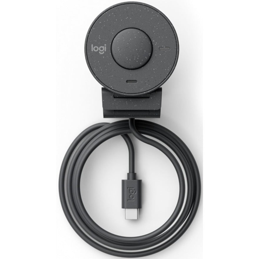 Webcam Logitech BRIO 305 - 2 mégapixels - 30 ips - Graphite - USB Type C