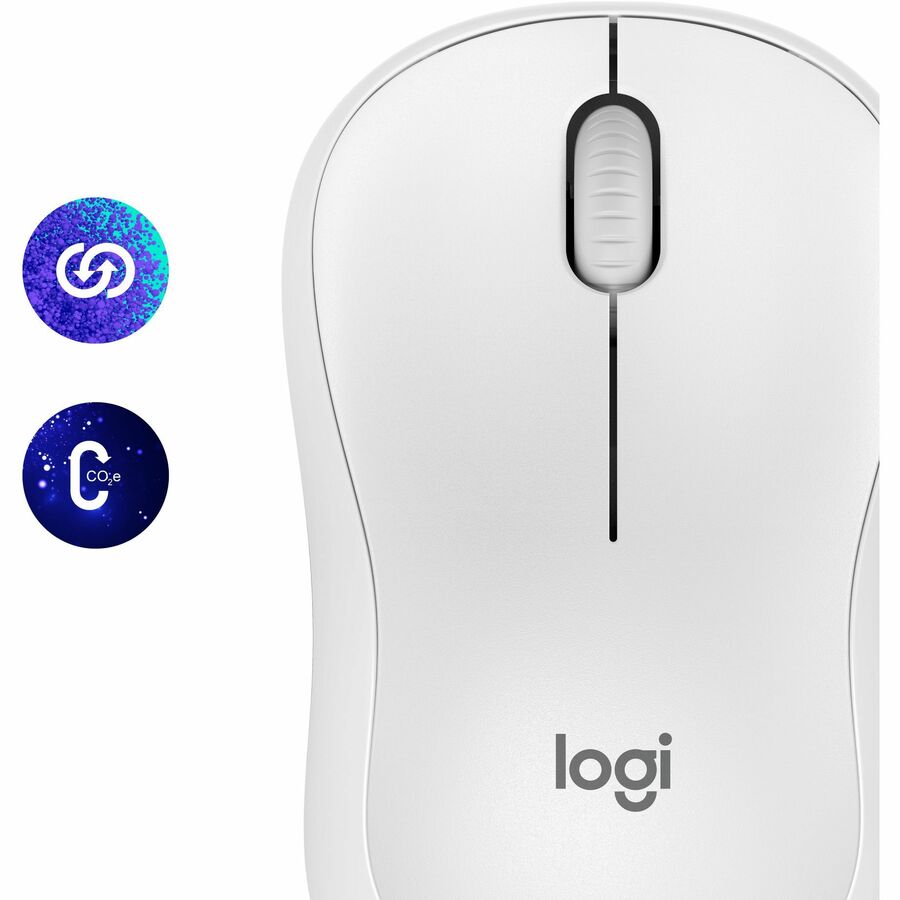 Logitech M240 Silent Bluetooth Mouse White