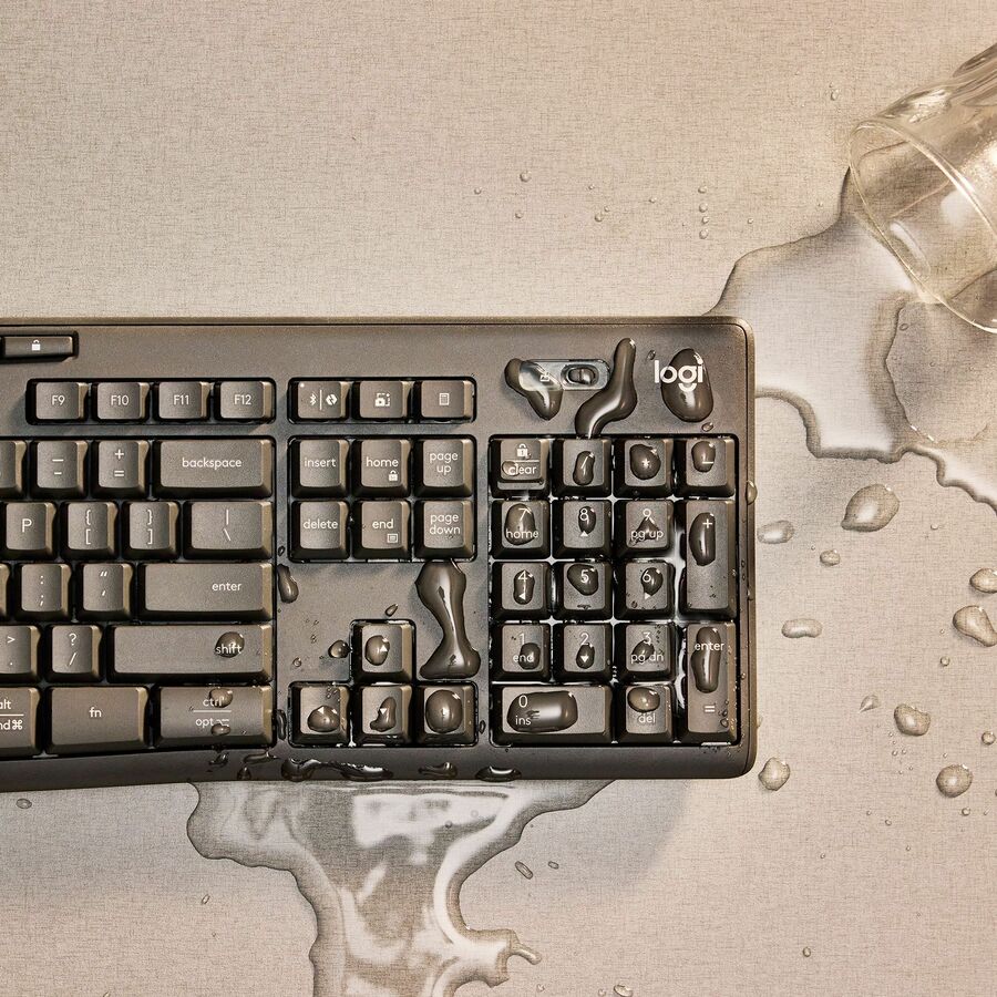 Logitech MK370 Combo clavier sans fil et souris silencieuse pour entreprise