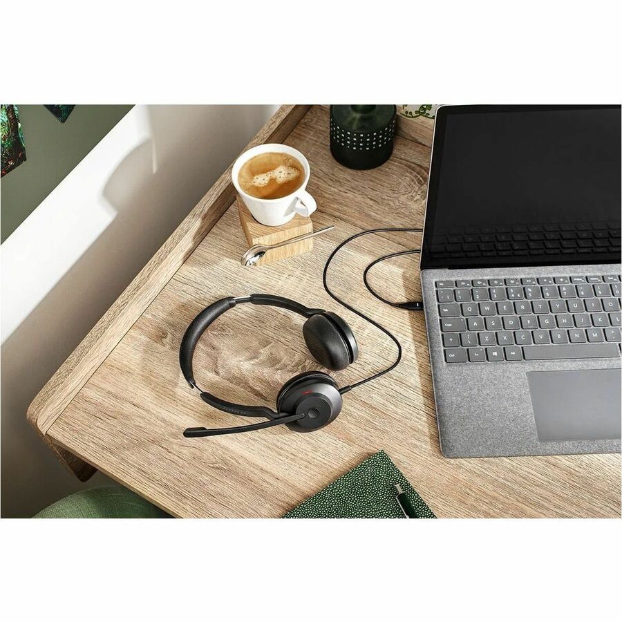 Jabra Evolve2 30 SE Stereo Headset, USB-C Wired Business Headset