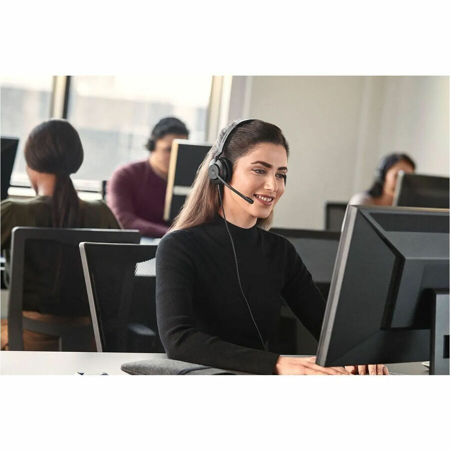 Jabra Evolve2 30 SE Stereo Headset, USB-C Wired Business Headset