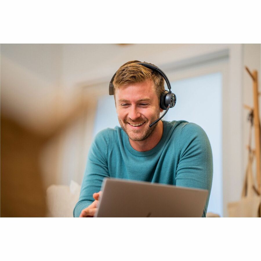 Poly Voyager 4310 UC Monaural Headset + BT700 USB-A Adapter + Charging Stand