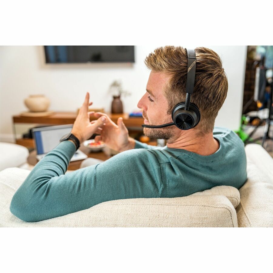 Poly Voyager 4320 USB-C Headset + BT700 Dongle + Charging Stand
