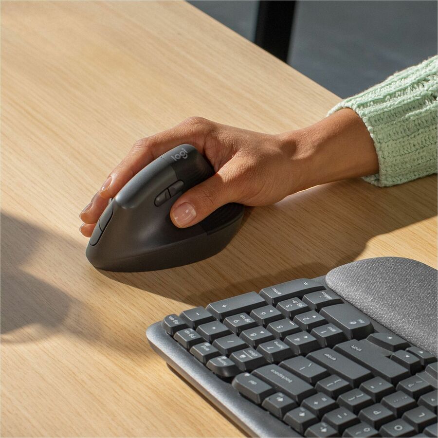 Logitech Wave Keys Keyboard, Black