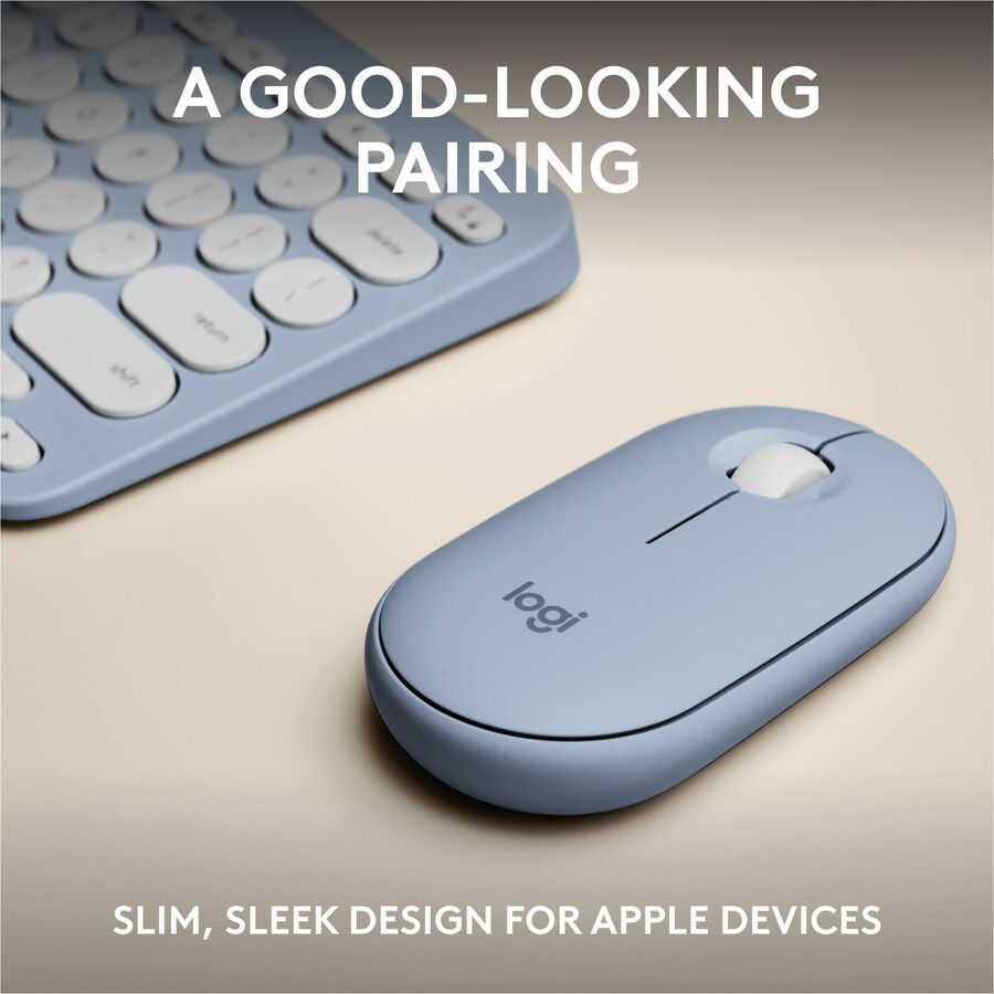 Ensemble clavier et souris sans fil Logitech Pebble 2 pour Mac