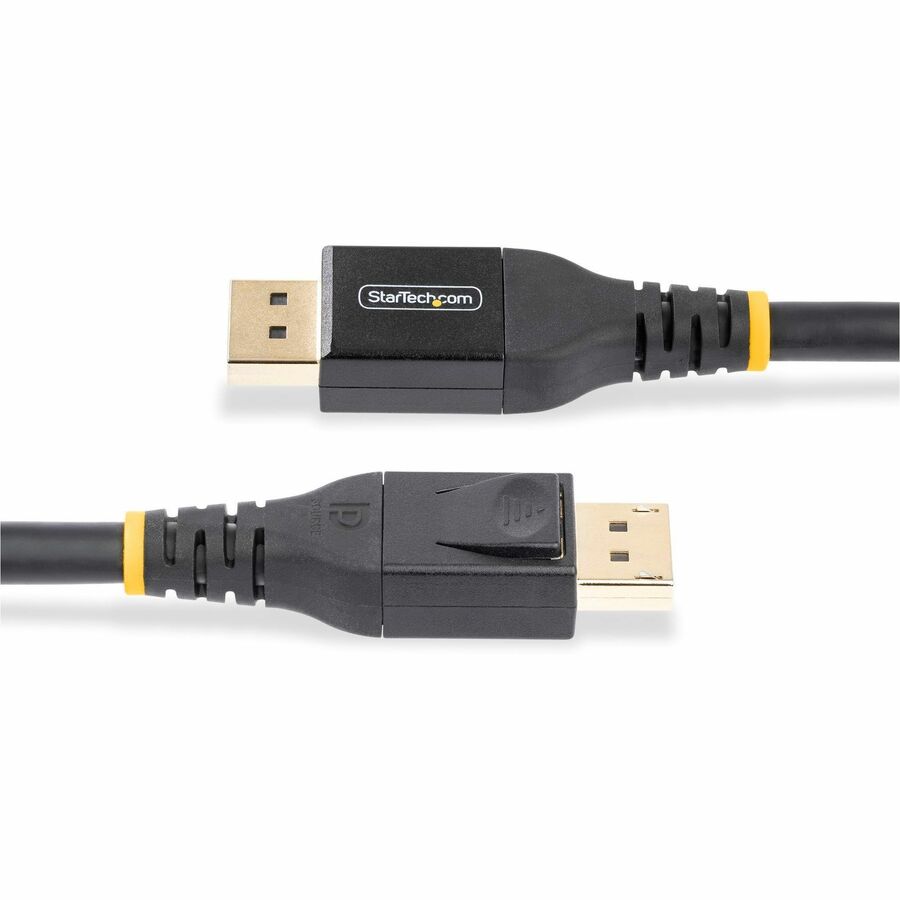 Câble DisplayPort 1.4 actif certifié VESA StarTech.com de 15 m (50 pi), DP8K avec HBR3/HDR10/MST/DSC 1.2/HDCP 2.2, 8K 60 Hz, 4K 120 Hz, câble DP 1.4 actif M/M
