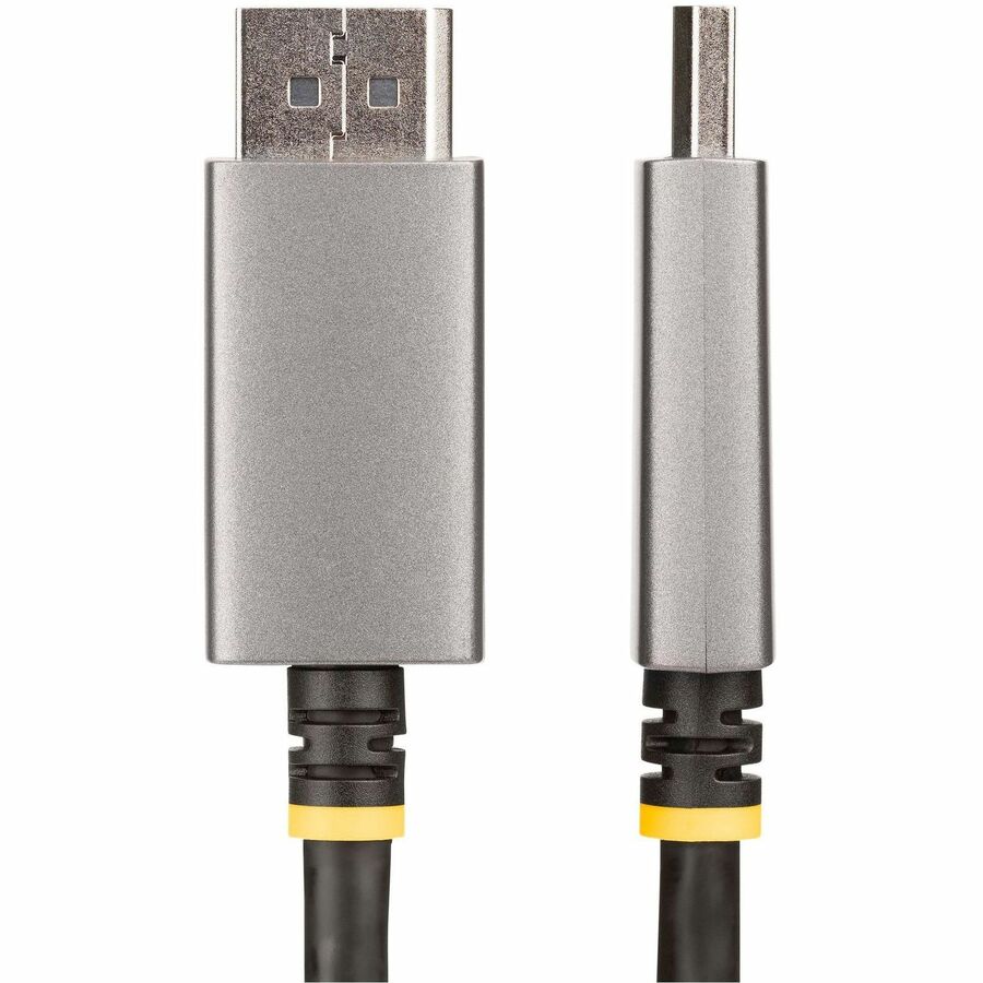 StarTech.com 6ft (2m) DisplayPort to HDMI Adapter Cable, 8K 60Hz, 4K 144Hz, HDR10, DP 1.4 to HDMI 2.1 Active Video Converter
