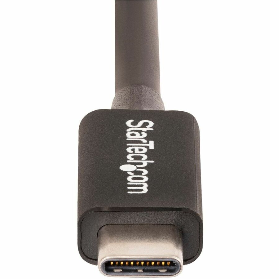 Câble Thunderbolt 4 StarTech.com de 1 m, 40 Gbit/s, PD 100 W, vidéo 4K/8K, certifié Intel, compatible Thunderbolt 3, USB 3.2 et DisplayPort