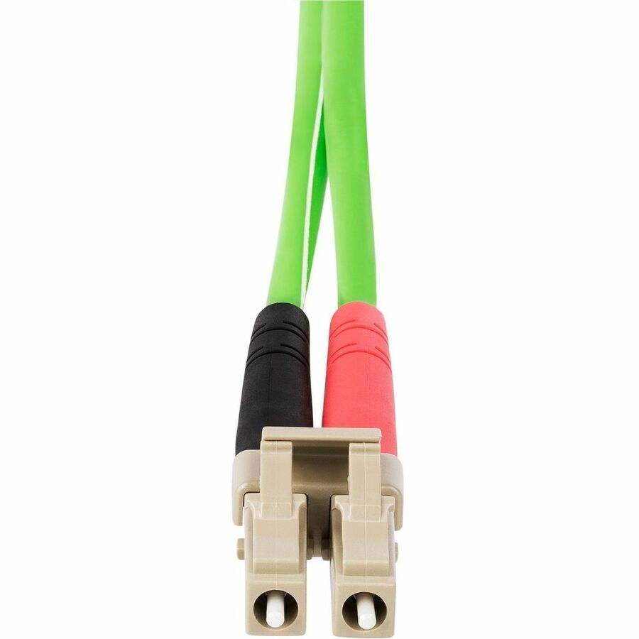 StarTech.com 7m (22.9ft) LC to LC (UPC) OM5 Multimode Fiber Optic Cable, 50/125µm Duplex Zipcord, 40G/100G, LSZH Fiber Jumper Cord