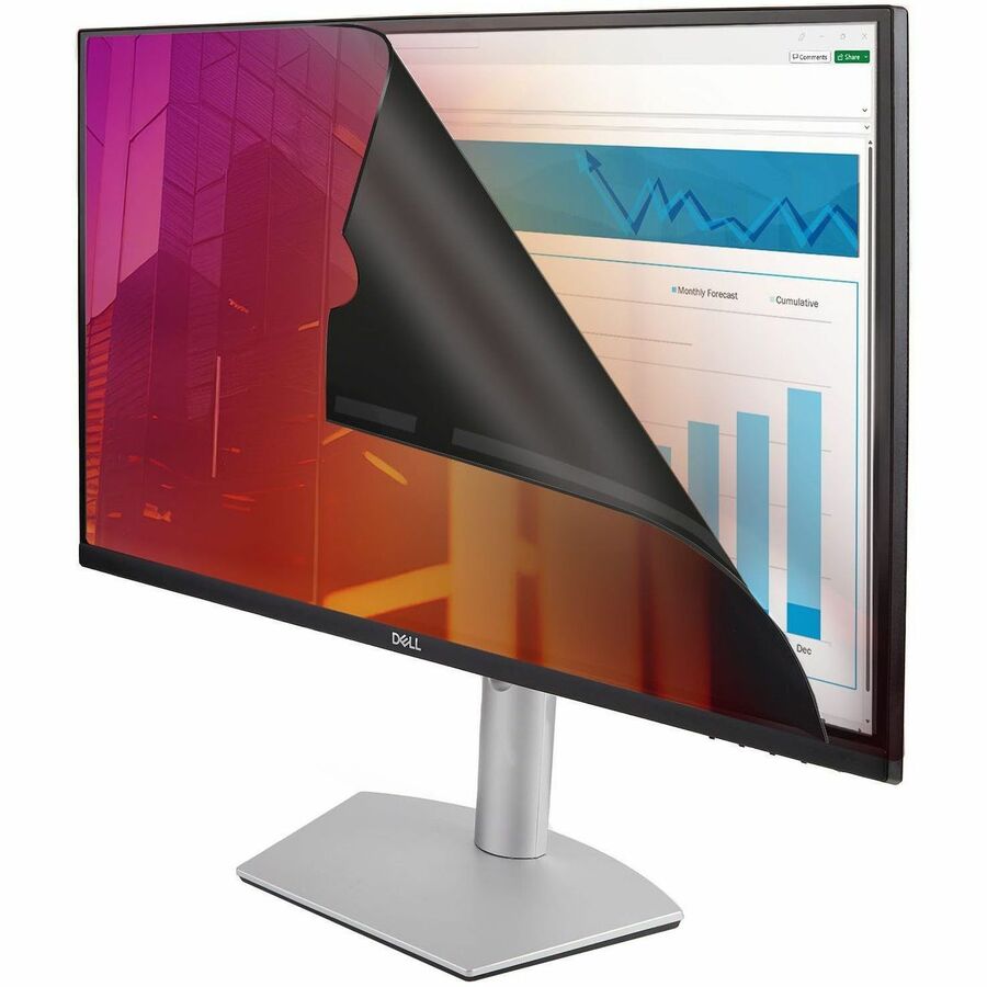 StarTech.com 24-inch 16:9 Gold Monitor Privacy Screen, Reversible Filter w/Enhanced Privacy, Screen Protector/Shield, +/- 30° View Angle
