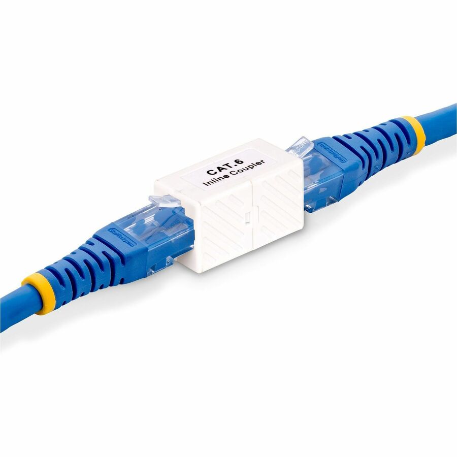 StarTech.com RJ45 Coupler 5-Pack, Inline Cat6 Coupler, Female to Female (F/F) T568 Connector, Unshielded Ethernet Cable Extension