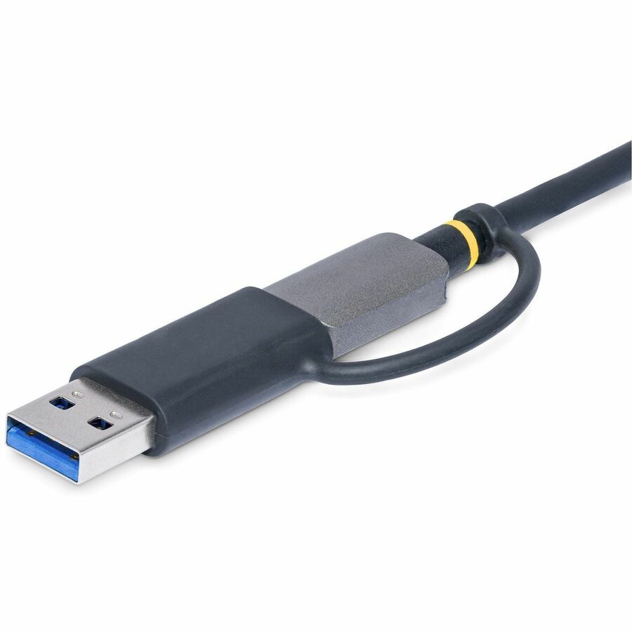 Lecteur de cartes mémoire multimédia USB 3.0 StarTech.com, SD/microSD/CompactFlash, lecteur de cartes externe USB-C 5 Gbit/s avec adaptateur USB-A intégré