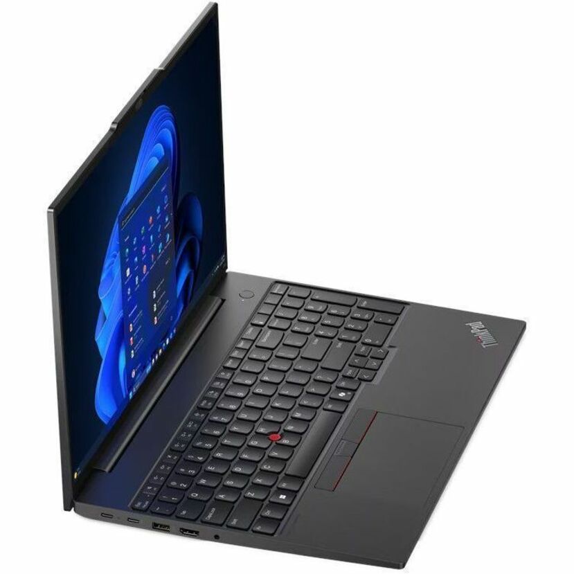 Lenovo ThinkPad E16 Gen 2 21MA0006US 16" Notebook - WUXGA - Intel Core Ultra 7 155U - 16 GB - 512 GB SSD - English Keyboard - Graphite Black