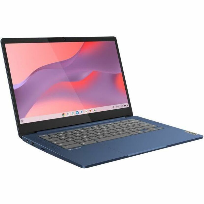 Lenovo IdeaPad Slim 3 14M868 82XJ003DCF 14" Touchscreen Chromebook - Full HD - Octa-core (ARM Cortex A76 + Cortex A55) - 4 GB - 128 GB Flash Memory - English, French Keyboard - Abyss Blue