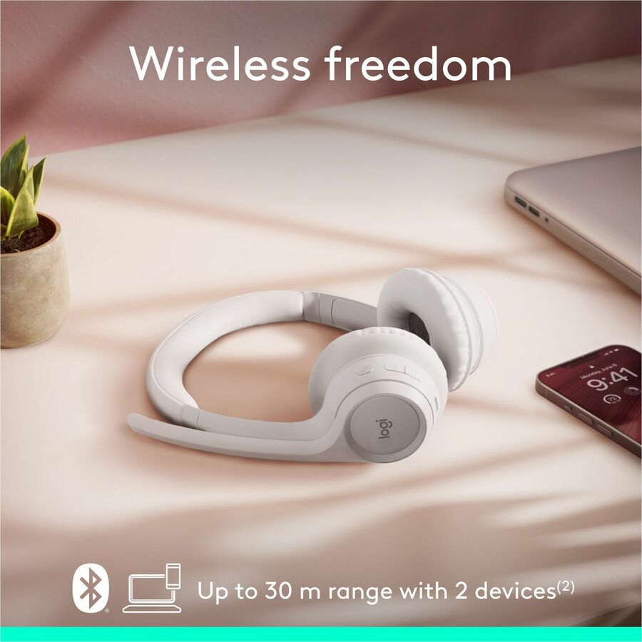 Logitech Zone 300 Headset, White