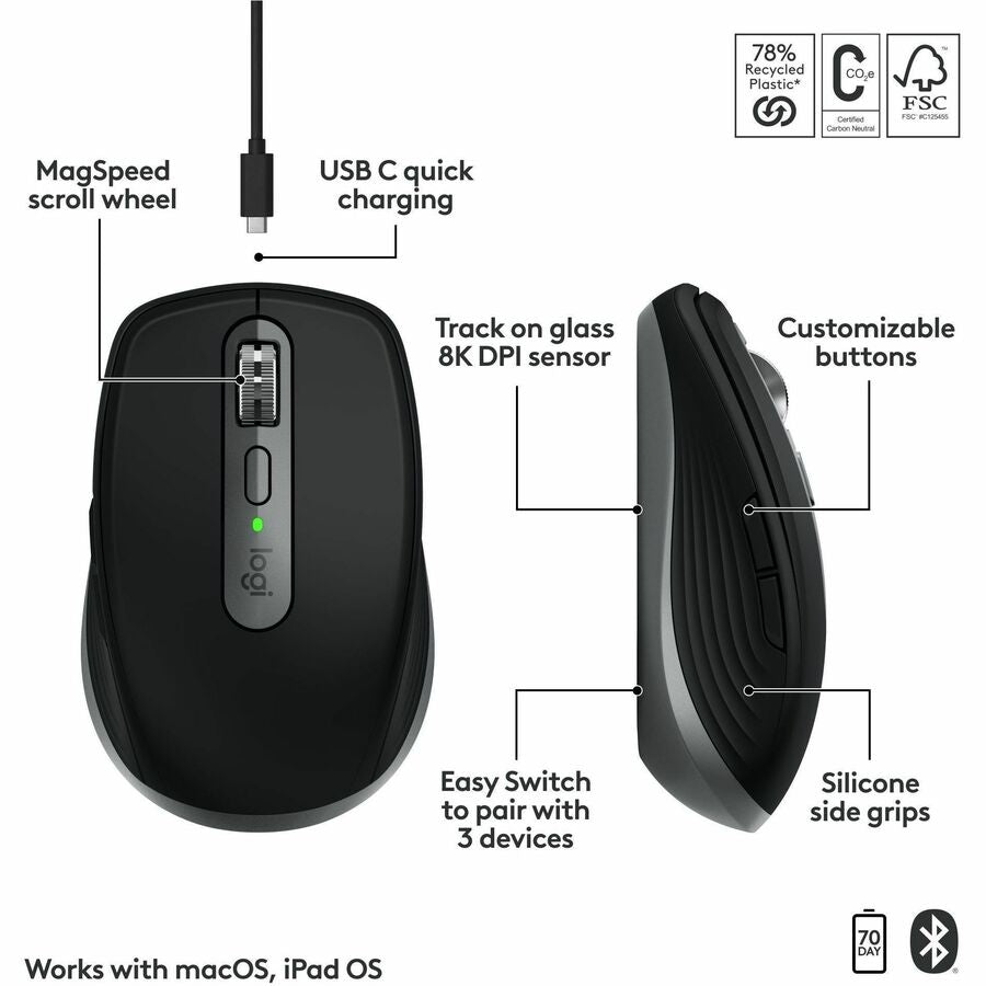 Logitech MX Anywhere 3S Mouse