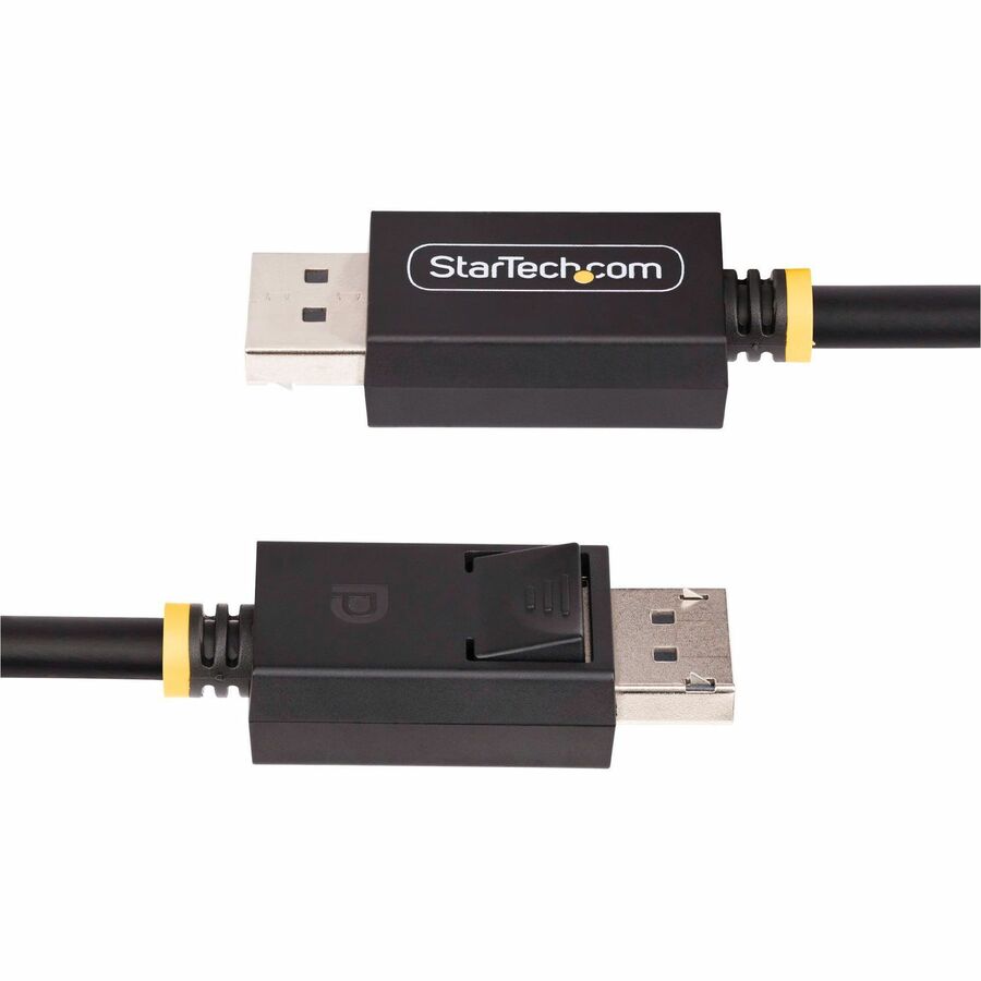 Câble DisplayPort 2.1 StarTech.com de 90 cm (3 pi), certifié VESA, DP40, avec UHBR10, HDR, DSC 1.2a, HDCP 2.2, 8K 60 Hz, cordon DP 2.1