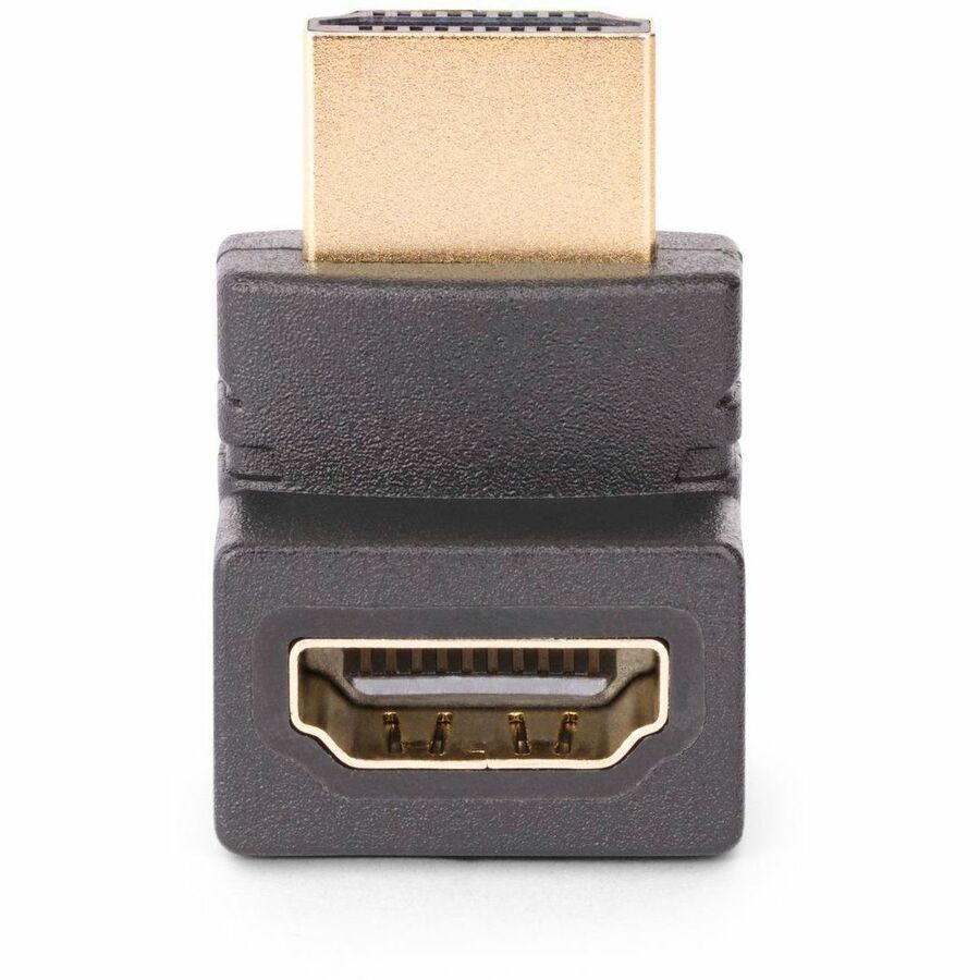 Adaptateur HDMI 2.0 coudé vers le bas StarTech.com, mâle vers femelle, protection de port HDMI coudée verticalement à 90 degrés, 4K 60 Hz, extension de connecteur HDMI haute vitesse