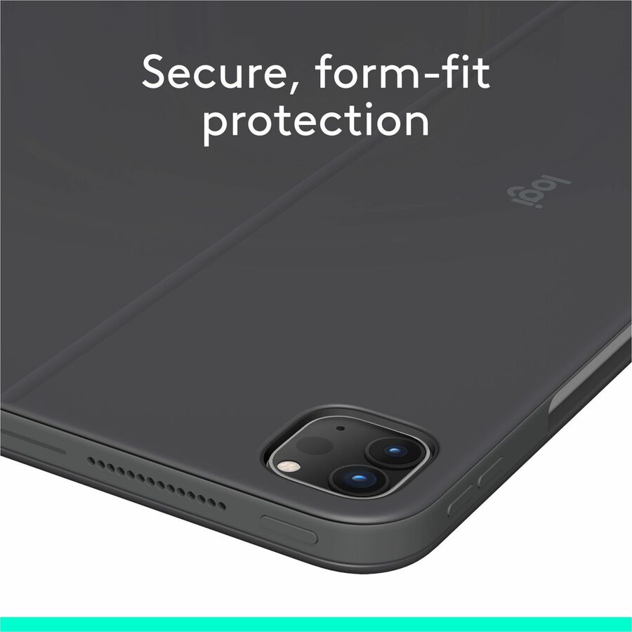 Étui Logitech Combo Touch avec clavier et coque pour tablette Apple iPad Pro 13 pouces (7e génération) - Graphite