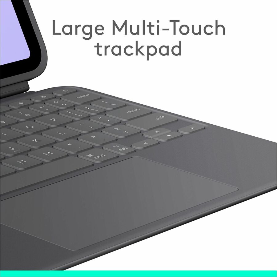 Étui clavier/housse Logitech Combo Touch pour tablette Apple iPad Pro 11" (2024) - Graphite
