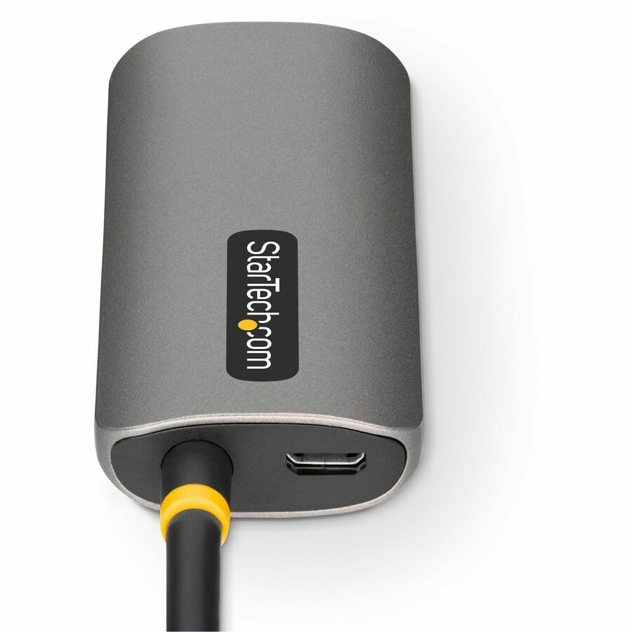 StarTech.com 1ft (30cm) HDMI to DisplayPort Adapter Cable, 8K 60Hz, Active HDMI 2.1 to DP 1.4 Video Converter, USB Bus Powered