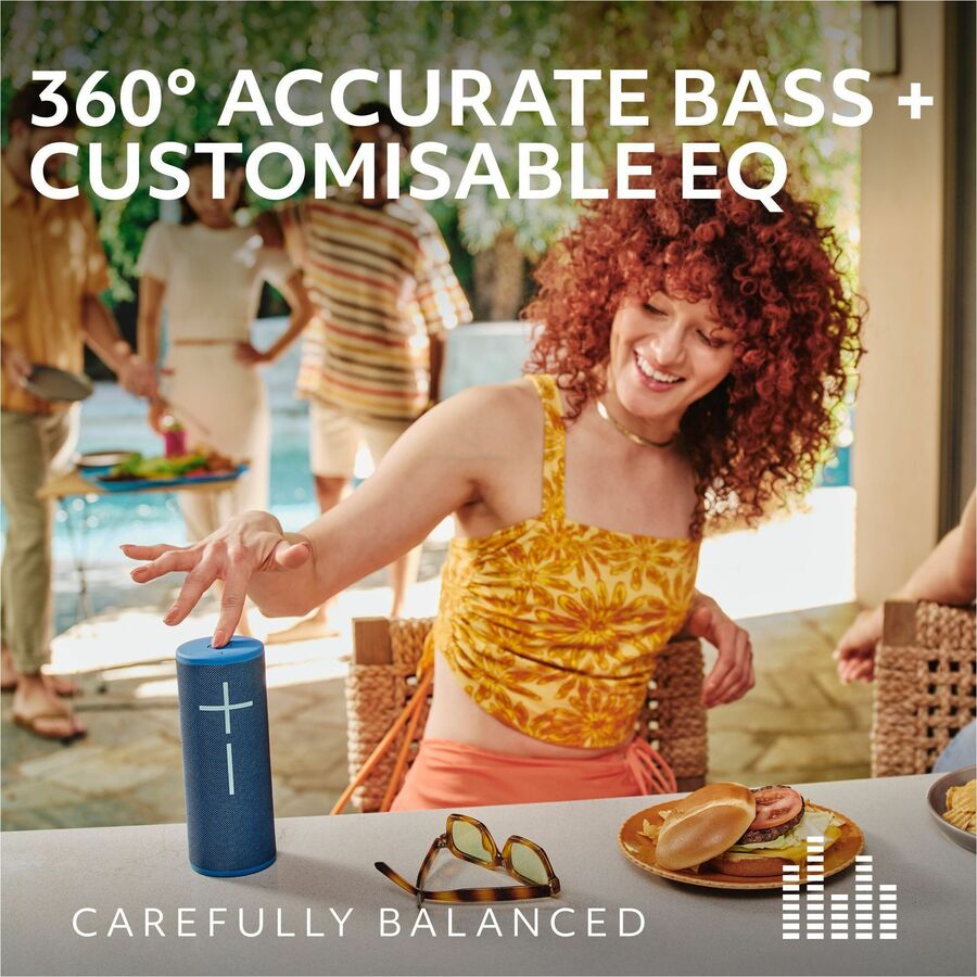 Ultimate Ears BOOM 4 Portable Bluetooth Speaker System - Raspberry Red