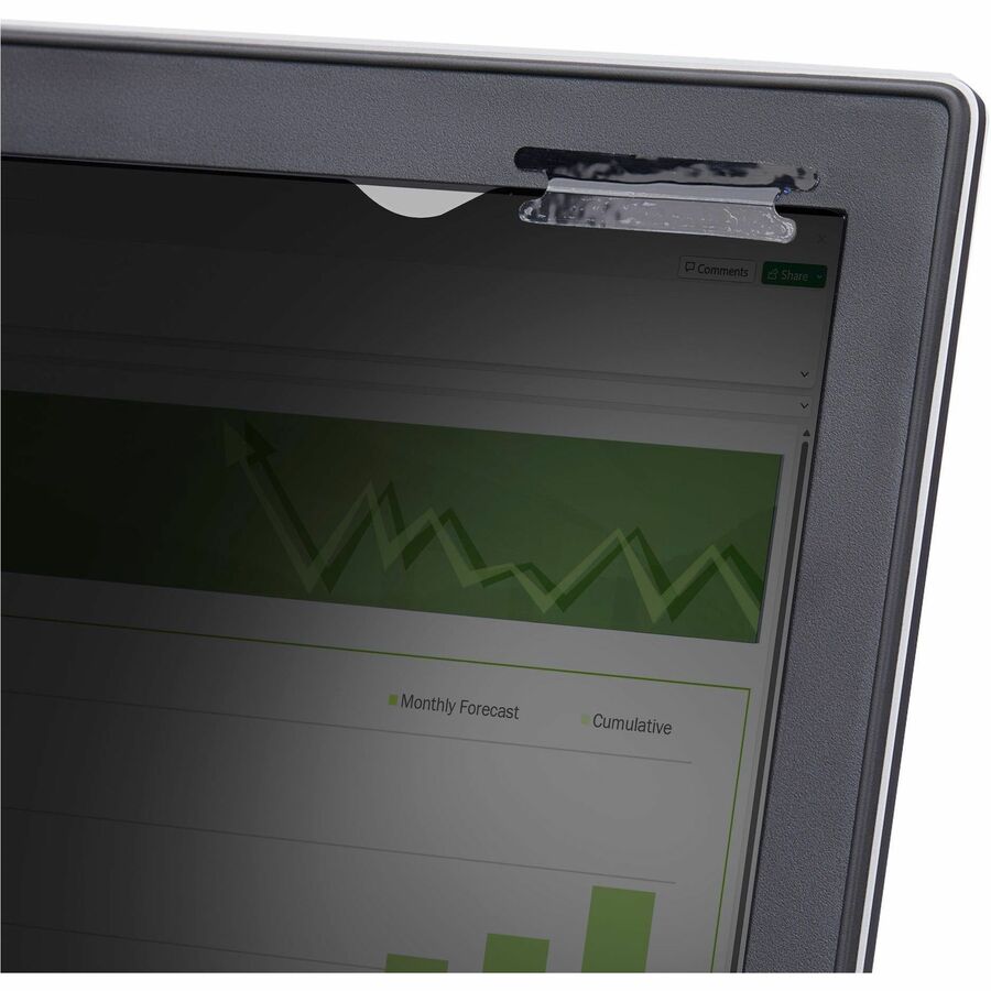 StarTech.com 15.6-inch 16:9 Touch Privacy Screen, Laptop Security Shield, Anti-Glare Blue Light Filter, Flip-Up