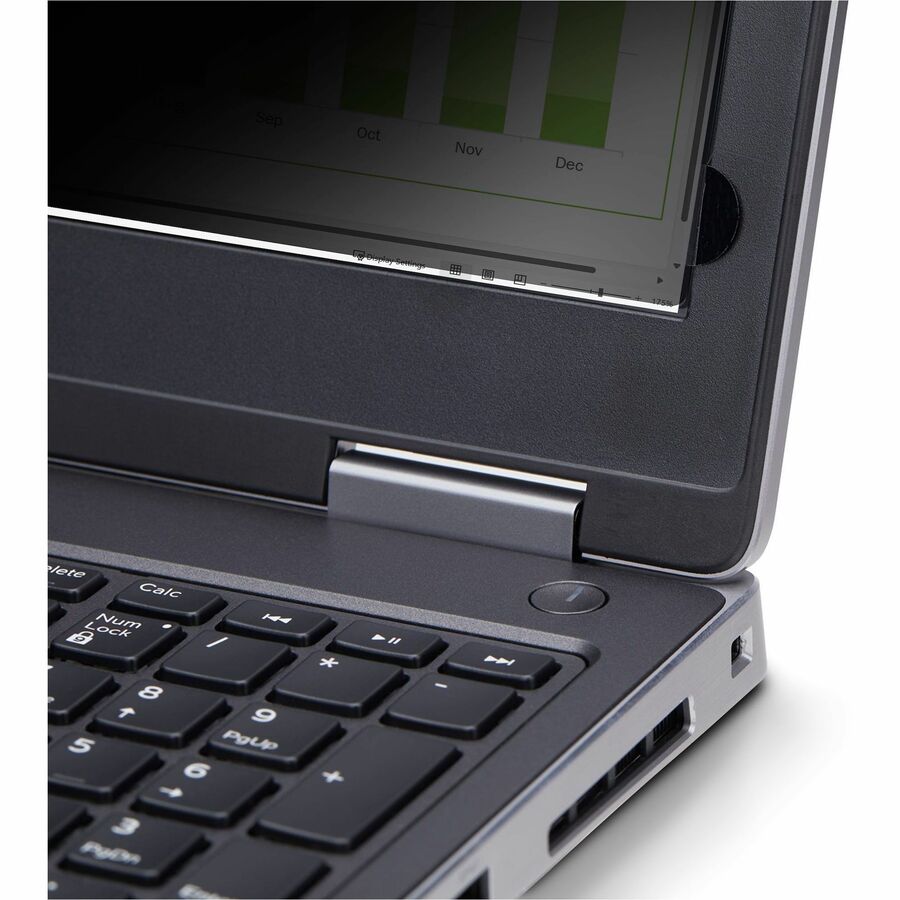 StarTech.com 12.5-inch 16:9 Flip-Up Privacy Screen with Touch, Anti-Glare Blue Light Filter, Laptop Monitor Screen Protector