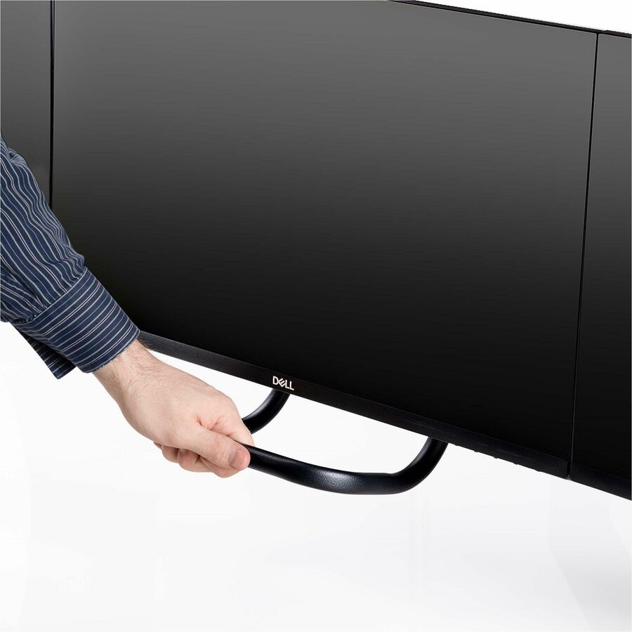 StarTech.com Crossbar Triple Monitor Desk Mount For Up To 3x 27in Screens, VESA 75x75/100x100, Tool-Less Arm Adjustments, C-Clamp/Grommet