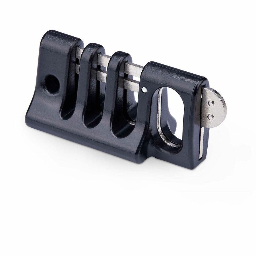 Ancrage de câble périphérique StarTech.com, clavier/souris sécurisé pour ordinateur partagé, avec plaque métallique, à utiliser avec le câble de sécurité d'un ordinateur portable