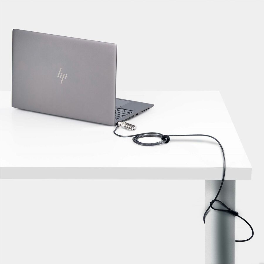 Câble de verrouillage à combinaison StarTech.com Slim Lock compatible avec les serrures à fente K, 2 m