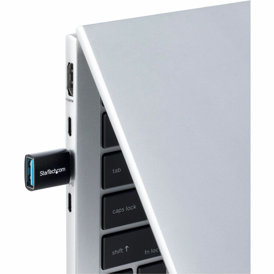 StarTech.com USB-C to USB-A Adapter, USB 5Gbps, Compact USB-C Male to USB-A Female Adapter, Durable Metal Housing, M/F