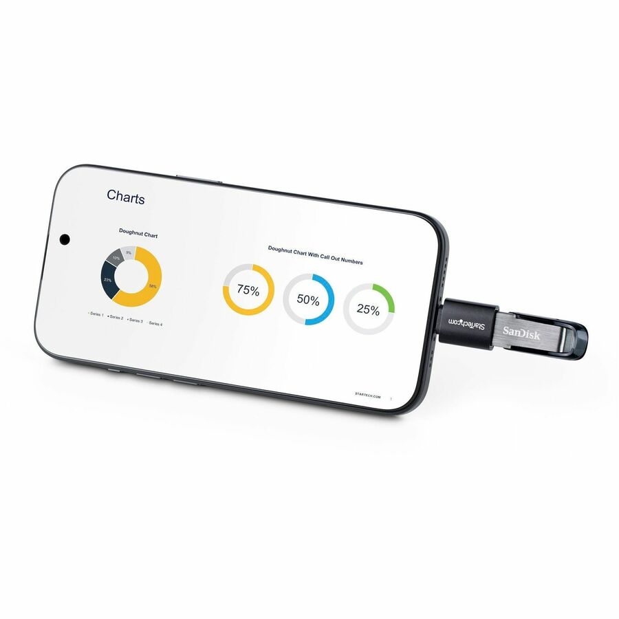 StarTech.com USB-C to USB-A Adapter, USB 5Gbps, Compact USB-C Male to USB-A Female Adapter, Durable Metal Housing, M/F
